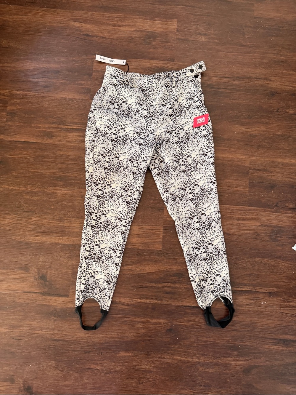ASOS ski pants, ski leggings Animal-Print Stirrup Leggings